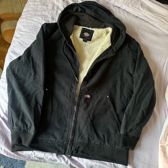 Dickies Sherpa Lined Workwear Hoodie Jacket - Picture 5 of 7